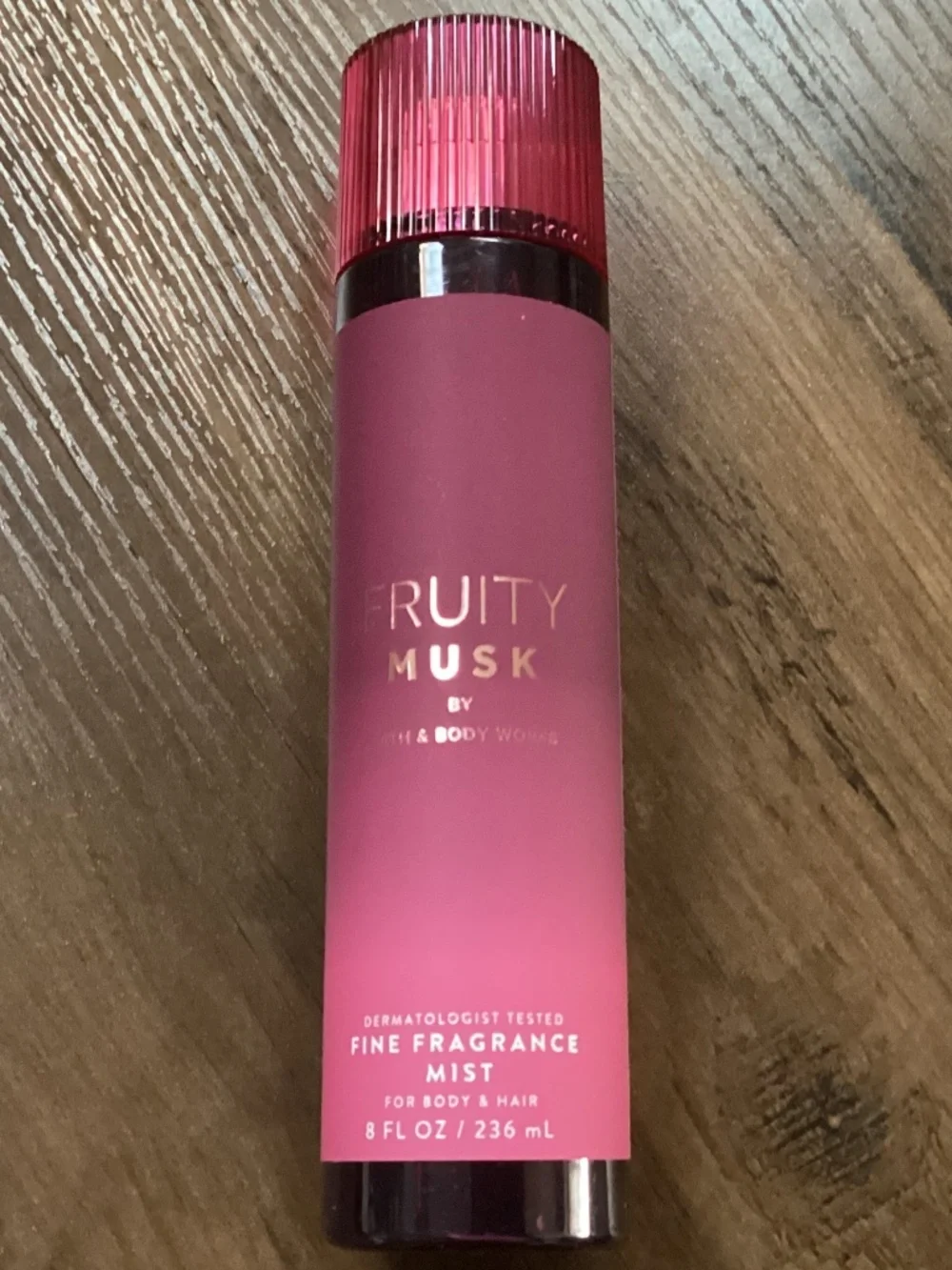 Bath & Body Works Fruity Musk fine fragrance mist New with tag 236 ml